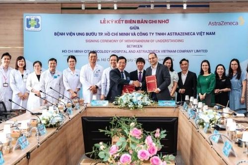 Bệnh viện Ung Bướu TP.HCM và AstraZeneca Việt Nam hợp tác trong điều trị ung thư