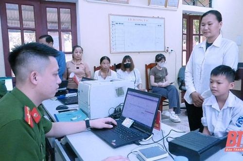 Thanh Hóa thu nhận hơn 473.000 hồ sơ cấp căn cước