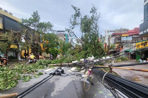 Hải Phòng chỉ đạo khẩn trương khôi phục điện nước, hệ thống viễn thông sau bão số 3