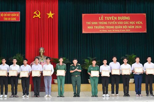 Khởi đầu cho những quân nhân tương lai