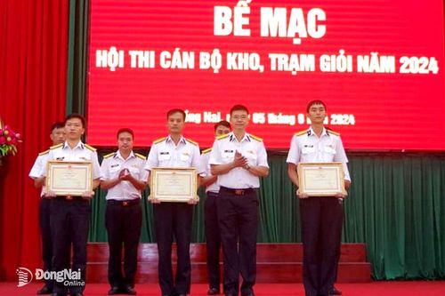 Hoàn thành Hội thi Cán bộ kho, trạm giỏi năm 2024