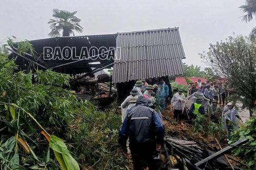 Mưa lớn gây nhiều thiệt hại tại Bát Xát