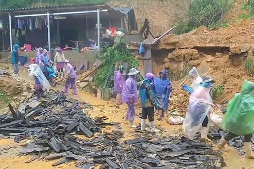 Hoàn lưu bão số 3 gây nhiều thiệt hại tại huyện Mường Khương