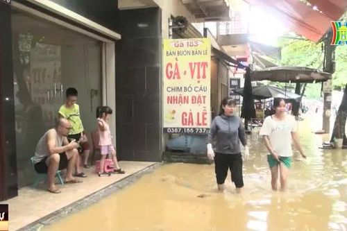 Nước sông Cầu dâng cao, hàng trăm hộ dân phải di dời