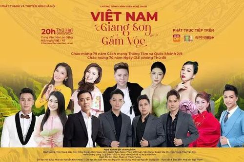 LIVE Chương trình Chính luận Nghệ thuật đặc biệt 'Việt Nam giang sơn gấm vóc'