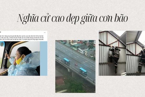 Ấm lòng về tình người giữa tâm bão Yagi