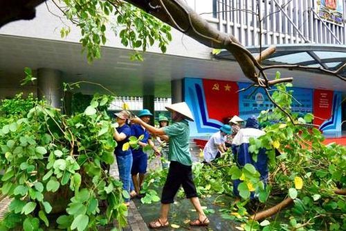 Những nơi nào tiếp tục cho học sinh nghỉ học sau bão số 3?
