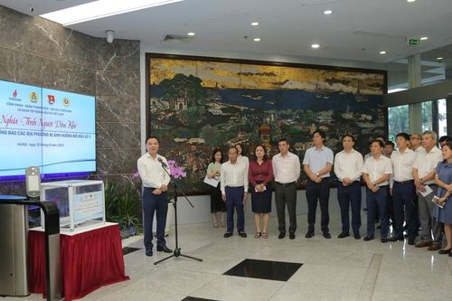 Petrovietnam ủng hộ đồng bào các địa phương bị ảnh hưởng bởi bão số 3