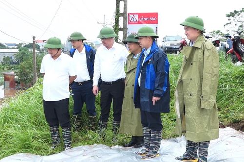 Kịp thời xử lý sự cố đê điều ở huyện Thanh Oai