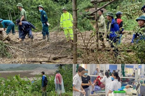 Khẩn trương cứu hộ, cứu nạn tại thôn Làng Nủ, Lào Cai