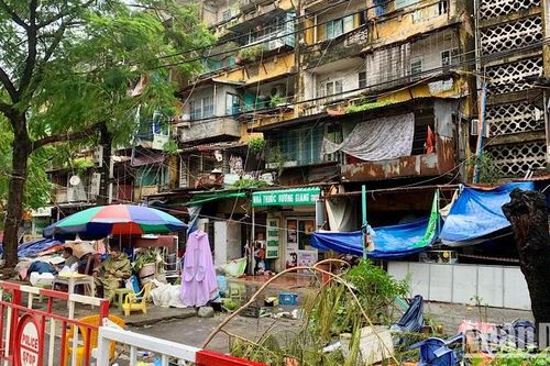 Hải Phòng bố trí tạm cư cho người dân tại hai chung cư có nguy cơ sập đổ do bão