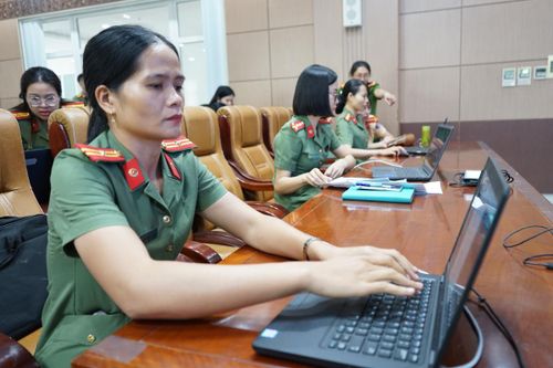 Hội thi 'Cán bộ Hội Phụ nữ cơ sở giỏi' lực lượng Công an TP Đà Nẵng