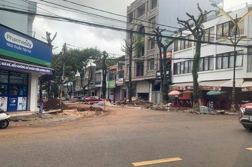Gia Lai: Năng lực nhà thầu thi công lát vỉa hè đường Nguyễn Thái Học