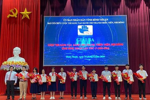 Bình Thuận: Tổng kết Cuộc thi sáng tạo lần thứ 17