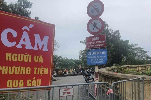 Hà Nội cấm xe qua cầu Long Biên, đường gom Đại lộ Thăng Long