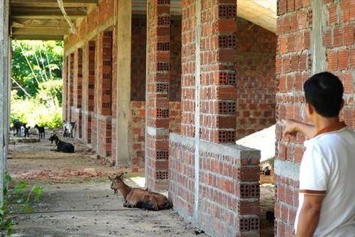Dang dở trường ở miền núi Quảng Trị