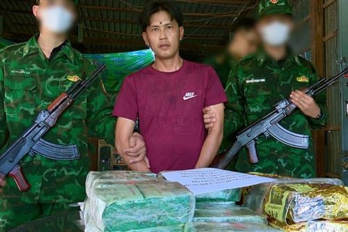 Một đối tượng vận chuyển 25kg ma túy từ Campuchia về Việt Nam