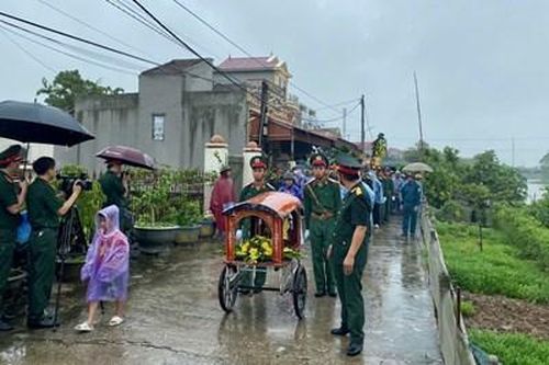 Đại úy Nguyễn Đình Khiêm đã về với đất mẹ