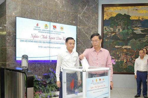 Petrovietnam dành 10 tỷ đồng ủng hộ đồng bào các địa phương bị bão lũ