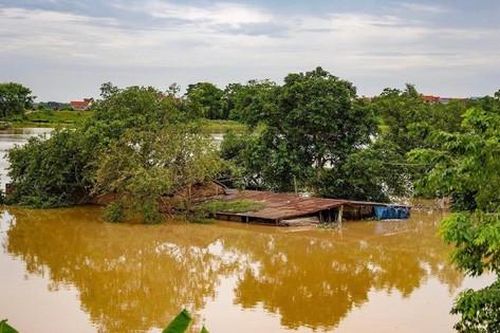 Hà Nội: Báo động lũ trên sông Cầu tại huyện Sóc Sơn