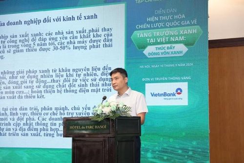 Nguồn vốn xanh vẫn còn khiêm tốn so với nhu cầu của doanh nghiệp