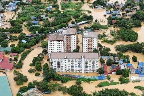 Toàn cảnh Thái Nguyên chìm trong biển nước