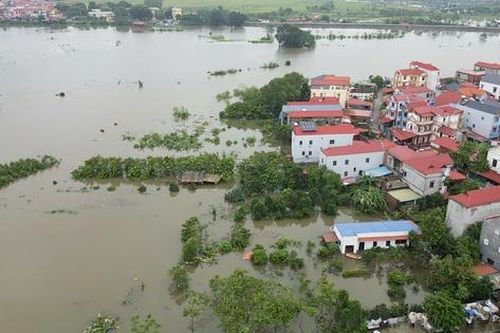 Hà Nội báo động 3 trên sông Cà Lồ