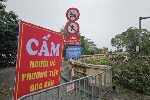 Hà Nội cấm tuyệt đối người và phương tiện qua cầu Long Biên