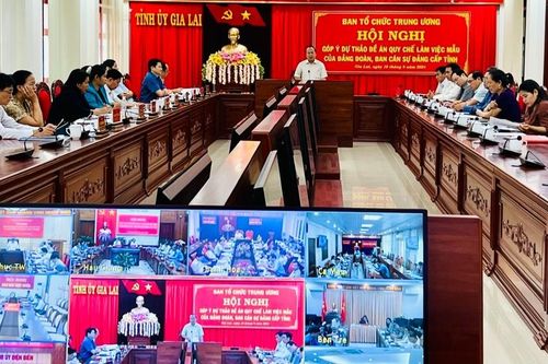 Góp ý dự thảo Đề án quy chế làm việc mẫu của đảng đoàn, ban cán sự đảng cấp tỉnh