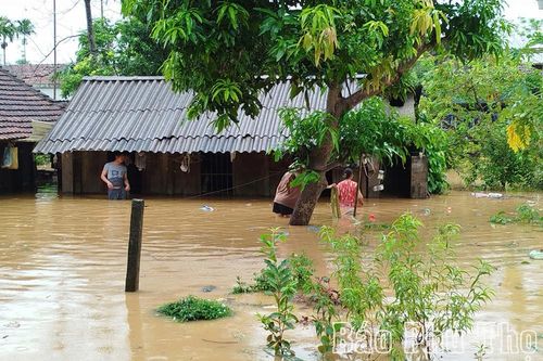 Huyện Cẩm Khê tập trung khắc phục hậu quả cơn bão số 3