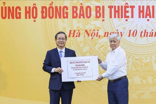 Tỉnh Bình Dương hỗ trợ Phú Thọ 1 tỷ đồng để khắc phục hậu quả thiên tai
