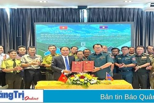 Ký kết biên bản ghi nhớ về hợp tác quản lý bảo vệ rừng, bảo vệ động vật hoang dã