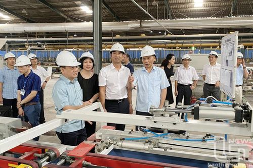 Thái Nguyên: Mưa bão không ảnh hưởng đến sản xuất tại các khu công nghiệp