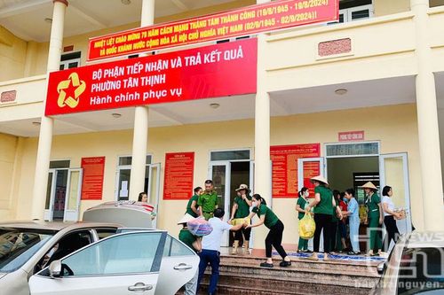 TP. Thái Nguyên: Người dân vùng ngập lụt được cung ứng đủ thực phẩm