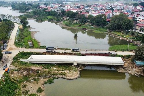 Bắc Ninh: Cầu Nét tạm dừng hoạt động do nước sông dâng cao