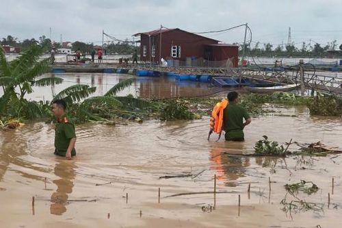 Công an Hải Dương huy động toàn bộ lực lượng ứng phó với mưa lũ