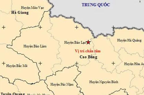 Cao Bằng: Động đất tại khu vực sạt lở, ngập úng