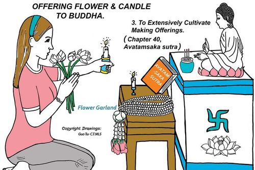 Nét đẹp cúng dường Tam Bảo