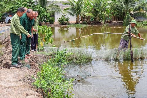 Gương sáng cựu chiến binh học Bác