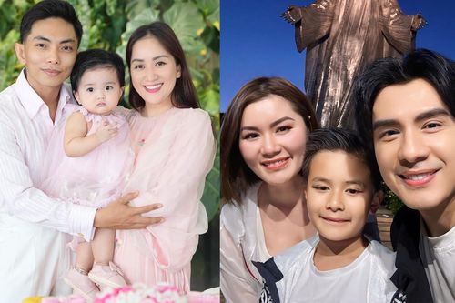 Sao Việt 10/9: Khánh Thi làm thôi nôi con gái, Đan Trường thân thiết bên vợ cũ