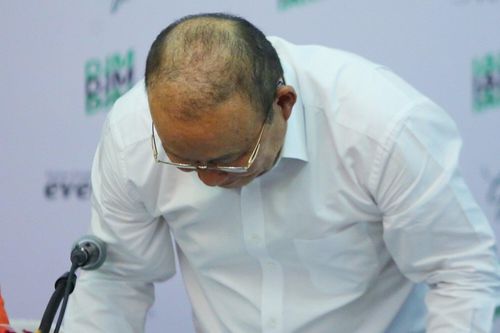 Ông Park Hang Seo chia buồn với gia đình nạn nhân bão lụt tại Việt Nam