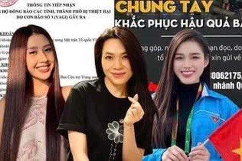 Các nghệ sĩ chung tay khắc phục hậu quả bão lũ cùng người dân miền Bắc