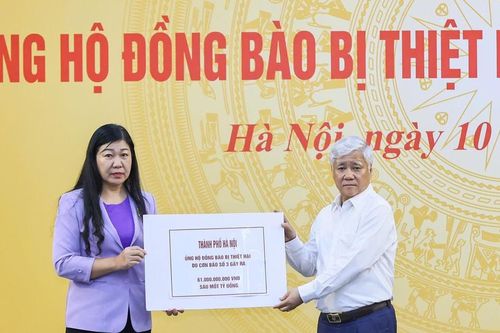 Hơn 417,9 tỷ đồng ủng hộ đồng bào vùng bão lũ