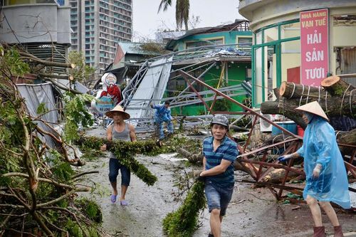 Du lịch Hạ Long gắng gượng sau bão