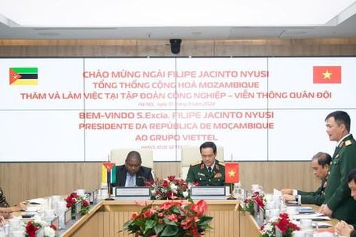 Tổng thống Filipe Jacinto Nyusi mong muốn Viettel đào tạo cho Mozambique chuyên gia công nghệ