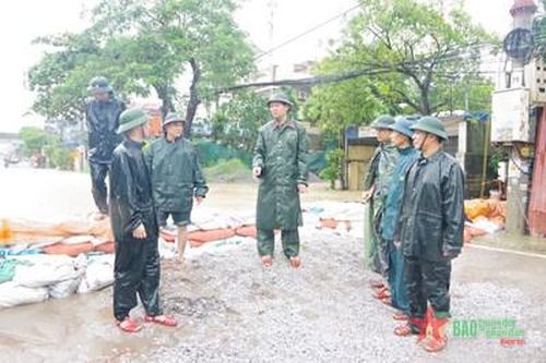 Lực lượng vũ trang tỉnh Nam Định chủ động các phương án bảo đảm an toàn các trọng điểm xung yếu trên địa bàn