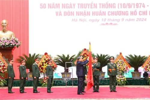 Tổng cục Kỹ thuật (Bộ Quốc phòng) đón nhận Huân chương Hồ Chí Minh