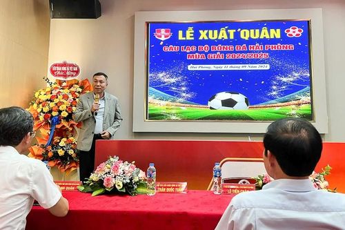 CLB Hải Phòng tổ chức lễ xuất quân cho mùa giải mới