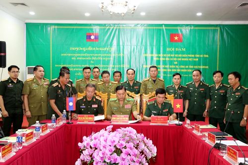 Tăng cường quản lý, bảo vệ biên giới, cửa khẩu, đấu tranh hiệu quả với các loại tội phạm