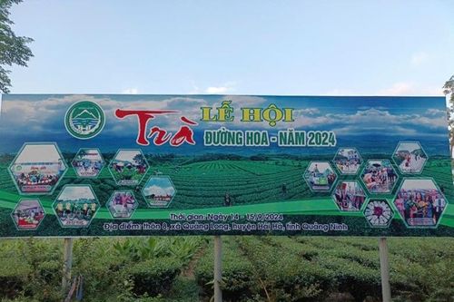 Quảng Ninh lùi thời gian tổ chức lễ hội Trà Đường Hoa